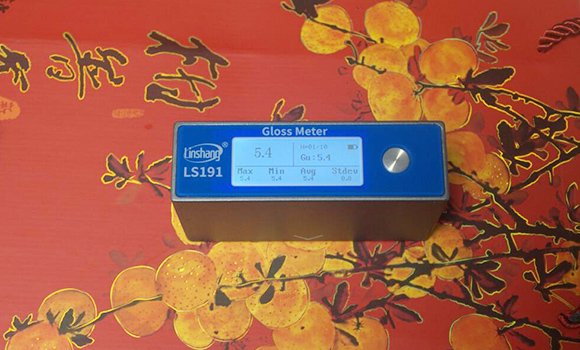 光澤度儀LS191測量油墨光澤度 光澤度儀LS191測量油墨光澤度