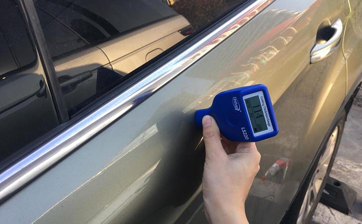 涂層測厚儀測量車漆 涂層測厚儀測量車漆