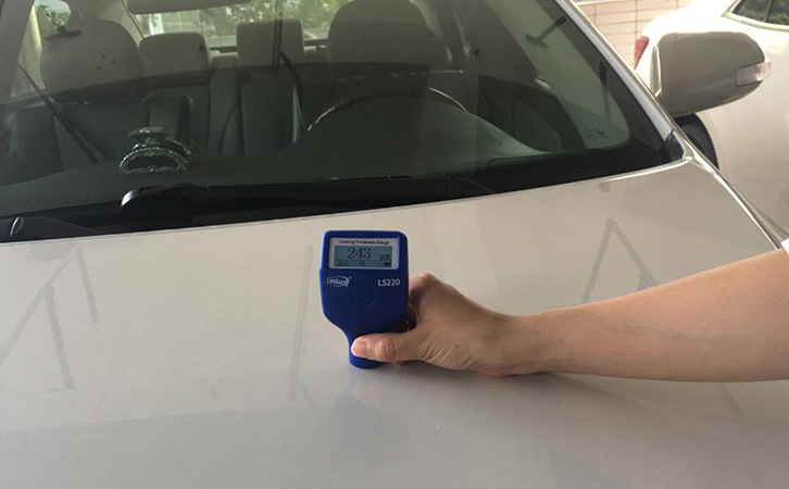漆膜儀測量汽車 漆膜儀測量汽車
