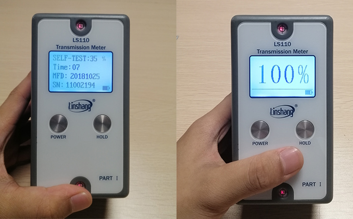 LS110透光率測試儀自校準