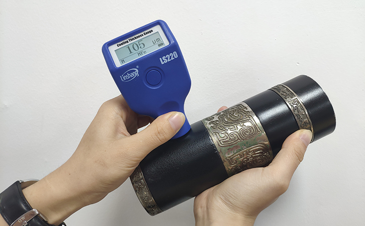 漆膜測(cè)厚儀測(cè)保溫杯