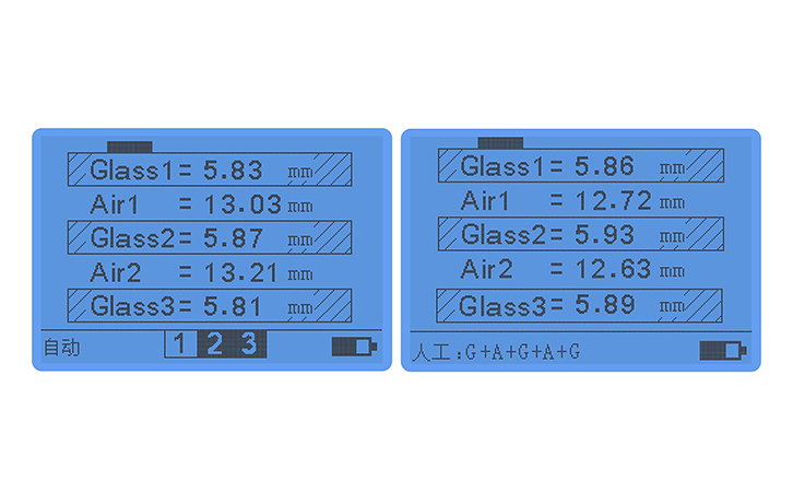測量顯示界面 測量顯示界面